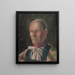 Portrait - Stefan Straka — gerahmtes Bild an der Wand