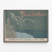 Vintage Wandposter mit mystischem Meeresdesign von Téléfunken — gerahmtes Bild an der Wand
