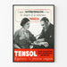 Vintage-Werbeplakat Tensol Bluthochdruck Wechseljahre