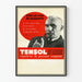 Vintage-Poster TENSOL zur Regulierung des Blutdrucks
