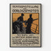 Kriegsposter-Ausstellung – Vintage-Stil
