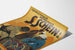 Vintage-Poster Teppichhaus Möbelhaus S. Schein – Retro-Wanddekoration