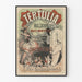 Vintage-Poster Tertulia Café-Spektakel Rue Rochechouart