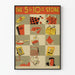 Vintage-Poster The 5 & 10¢ Store - Retro-Wanddekoration