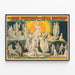 Vintage-Poster The Adam Forepaugh and Sells Brothers - Retro-Wanddekoration — gerahmtes Bild an der Wand