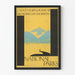 Vintage-Poster Nationalparks - Abenteuergesicht Wanddekoration Natur