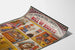 Illustriertes Poster der amerikanischen Bürgerrechte – Leitfaden Bill of Rights