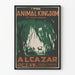Vintage-Poster The Animal Kingdom zur Wanddekoration