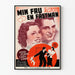 Vintage-Kinoposter Min Fru Har En Fästman