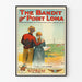 Vintage-Poster 'The Bandit of Point Loma' amerikanischer Western