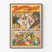 Vintage-Poster Barnum und Bailey Greatest Show on Earth - Retro-Wanddekoration
