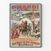 Vintage-Militärposter The Mahdi – Der Krieg im Sudan