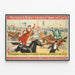 Vintage-Poster Barnum & Bailey Greatest Show on Earth – Wanddekoration Zirkus mit Pferden — gerahmtes Bild an der Wand