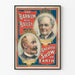 Vintage-Poster Barnum und Bailey Größte Show der Erde