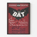 Vintage-Poster Federal-Theater – The Bat, Moderner Mystery