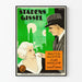 Vintage-Dekorationsposter Der Biest der Stadt