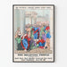 Altes Poster 'The Believing People' dekorativ - Religiöse Kunst vintage