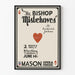 Vintage-Theaterposter The Bishop Misbehaves