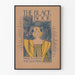 Vintage-Poster The Black Book Style Jugendstil