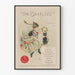 Vintage-Poster Die schwarze Katze - Illustration Oktober 1895
