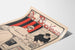 Vintage-Poster The Bookman Avril für literarische Wanddekoration