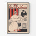 Vintage-Poster The Bookman Avril für literarische Wanddekoration
