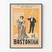Vintage-Poster The Bostonian für Wanddekoration