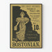 Vintage-Poster The Bostonian - Our Coast Defence, 10. Mai 10c