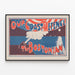 Vintage-Poster Our Coast Defence - The Bostonian — gerahmtes Bild an der Wand
