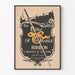 Vintage-Poster The Bow of Orange Ribbon Wanddekoration