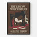 Vintage-Poster 'The Case of Philip Lawrence' – Wanddekoration Theater Lafayette