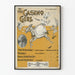 Vintage-Poster The Casino Girl klassische Wanddekoration