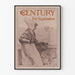 Vintage-Poster The Century For September - Retro-Wanddekoration