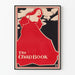 Vintage-Poster The Chap Book Frau in rotem Kleid