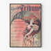 Vintage-Poster des Chicago Tribune vom 30. Juni – Elegante und historische Wanddekoration