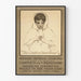 Vintage-Humanitäres Kinderposter an Ihrer Tür