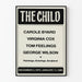 Ausstellungsposter The Child – Gemälde, Zeichnungen, Skulptur