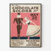 Vintage-Poster The Chocolate Soldier - Retro-Wanddekoration