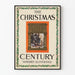 Vintage-Poster The Christmas Century für festliche Wanddekoration