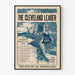 Vintage-Poster The Cleveland Leader 1896 zur Wanddekoration