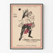 Vintage-Poster The Climbing Courvatels - Illustration J.V. McFall