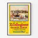Vintage-Poster The Collegians Kurs Automobil