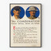 Vintage-Wandposter Krieg und Arbeit in Amerika