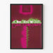 Poster Kunst der Zeitgenössischen Tanzkunst Modernes Design