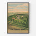 Vintage-Poster The Country Home - Rustikale und ländliche Wanddekoration