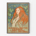 Künstlerischer Vintage-Poster The Damnation of Theron Ware