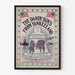 Vintage-Poster The Dandy Boys From Yankeeland – patriotische Wanddekoration