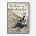Dekoratives Poster The Days of Auld Lang Syne