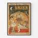 Dekoratives Poster Der Traum - Jugendstil Musik und Tanz