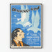 Vintage-Poster 'Der Adler und der Falke' - Retro-Kino-Wanddekoration